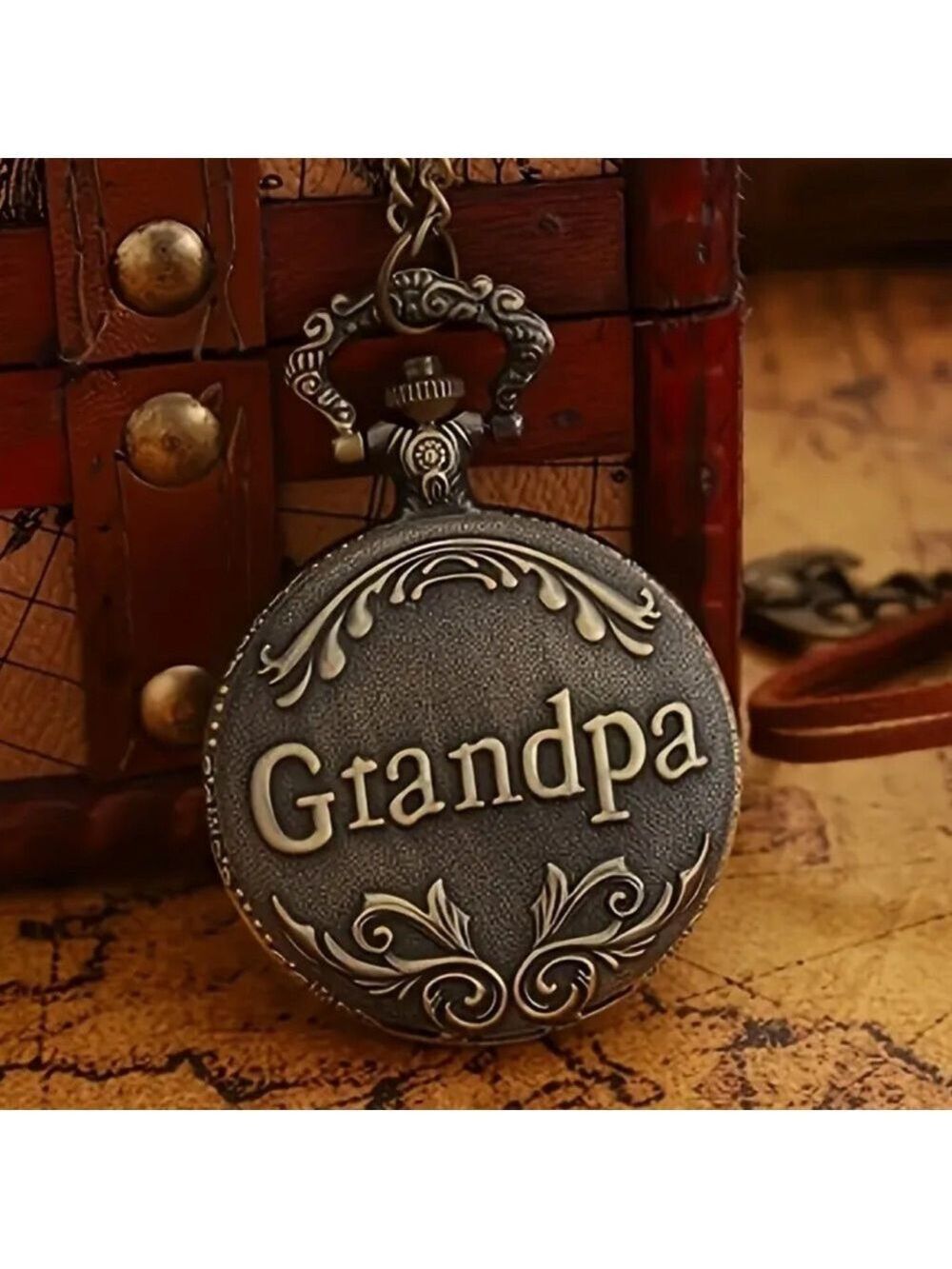 Vintage Style Grandpa Pocket Watch - Picture 9 of 9
